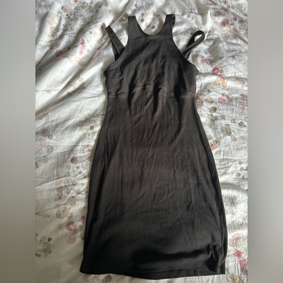 Lululemon Ribbed Cotton Modal Cut-Out Dress - Picture 3 of 5